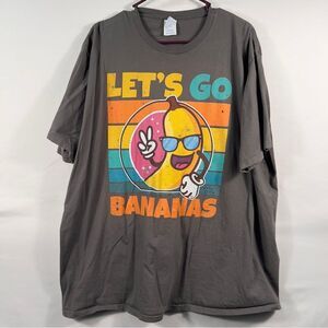 Port and Company Gray Let's Go Bananas Savannah Bananas Tee 0710